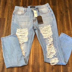Fashion nova boyfriend jeans! NWT